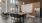 resident kitchen with bar style tables and chairs