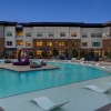swimming pool in a courtyard