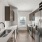 kitchen with a window and stainless steel appliances